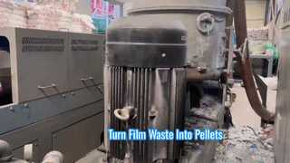 High-Efficiency Double-Stage Pelletizing Line in Action! 